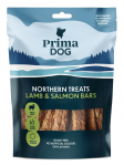 Koeramaius Prima Dog Northern Treats Lamb & Salmon Bars, lambaliha/linnuliha/l&otilde;he, 0.08 kg