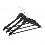 Riidepuu Domoletti LSR013C, must, 3 tk