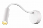 Valgusti seinale SLV Karpo Goose, LED, 3000 &deg;K, 1 x 6 W, valge v.