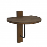 Seinariiul Kalune Design Reve, must v./p&auml;hklipuu v., 35 cm x 35 cm x 35 cm