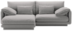 Nurgadiivan Micadoni Torino Structured, helehall v., vasak, 220 x 170 cm x 83 cm