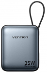Akupank Vention FHEH0, 10000 mAh, 35 W, hall v.