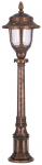 Vabalt seisev v&auml;lisvalgusti Opviq BSU-68180-BKR, 60W, E27, IP65, pronks v./pruun v., 25 cm x 95 cm