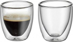 Topeltklaasist kruusikomplekt WMF, l&auml;bipaistev v., 0.08 l