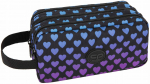 Pinal CoolPack Primus Hearts, 23 cm x 11 cm, sinine/must/violetne