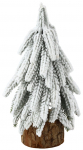 Kunstj&otilde;ulupuu kaetud lumega 28613, 20 cm, koos alusega
