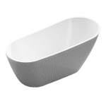 Vann, teisaldatav AMO-1031D, 170 cm x 80 cm x 72 cm, valge
