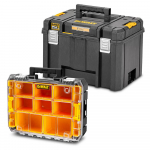 T&ouml;&ouml;riistakast Dewalt Tstak 2in1, 44 cm x 33.3 cm x 30.2 cm, must v./kollane v.