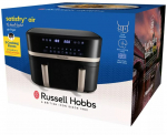 Kuuma&otilde;hufrit&uuml;&uuml;r Russell Hobbs Satisfry Air Dual 27680-56, must v., 2800 W, 9 l