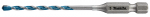 Puur Makita TCT E-14934, puit/metall/keraamika, keermega, hex, 3 mm x 9 cm