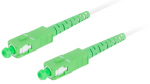 Kaabel Lanberg Patchcord FO-SASA-SS21-0050-WH SC/APC Male, SC/APC Male, 5 m, valge v./roheline v.