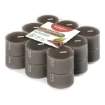 K&uuml;&uuml;nal, l&otilde;hna/teek&uuml;&uuml;nal Bolsius True Scents Oud Wood, 6 h, 18 tk, pruun v.