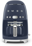 Filterkohvimasin Smeg 50's Style Aesthetic DCF02NBEU, s&uuml;gav merev&auml;esinine v.