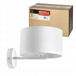 Valgusti seinale Orno Rollo, E27, 1 x 60 W, valge v.
