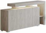 Konsoollaud Kalune Design Beliz, travertine v., 35 cm x 170 cm x 80 cm