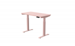 Arvutilaud reguleeritava k&otilde;rgusega Desktronic HomeOne, 140 cm x 70 cm, 119 cm, roosa v.