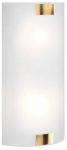 Valgusti seinale Trio Pura, E27, 2 x 25 W, kuldne v./valge v.