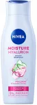 &Scaron;ampoon Nivea Moisture Hyaluron Cucumber Extract, 400 ml