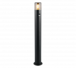 Vabalt seisev v&auml;lisvalgusti Trio Hoosic, 28W, E27, IP44, must v., 12 cm x 80 cm
