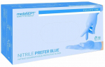 Kindad &uuml;hekordsed MedaSEPT Nitrile Prefer, sinine v., M, 100 tk
