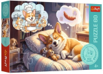 Pusle Trefl Corgi in Dreamland, 27 cm x 20 cm, 60 tk