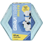 Konstruktor Ravensburger GraviTrax Micro Ocean Blue, 63 tk, sinine v./valge v.