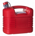 Kanister Pressol, plastik, 10 l, punane v.