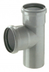 Kolmik sisekanalisatsioonile Magnaplast HTplus, 110 mm x 110 mm, 87 &deg;