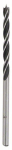Puur Bosch Wood Drill Bit, puit, sirge, 3 mm x 6 cm