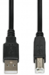 Juhe iBOX USB 2.0 A male, USB 2.0 B male, 1.8 m, must