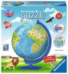 Pusle Ravensburger Globuss 180pcs, 20 cm x 20 cm, 180 tk, mitmev&auml;rviline