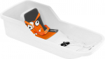 Plastist kelk Hamax Baby Bob, valge v., 81 cm