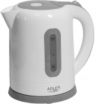 Elektriline veekeetja Adler 1234 Grey, 1.7 l, valge v./hall v.