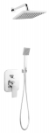 Varjatud du&scaron;ikomplekt Ferro Squerto SET-SQ1-P, kroom