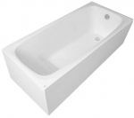 Vann, teisaldatav SPN Art Stone Klassika 1700, 170 cm x 70 cm x 59 cm, parempoolne, valge
