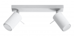 Valgusti kohtvalgusti Sollux Ring 2, GU10, 2 x 40 W, valge v.