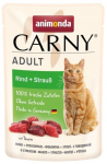 Kassi m&auml;rgtoit Animonda Carny Beef + Ostrich, veiseliha/jaanalinnuliha, 0.085 kg