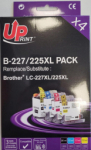 Tint Uprint 225XL BK, kollane v./sinine v./fuksia (magenta) v., 30 ml