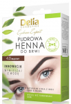 Kulmu- ja ripsmev&auml;rv Delia Cosmetics Eyebrow Expert Powder Henna, 4 g, pruun v. 4.0 brown