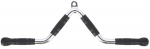 Treeningseadme lisatarvik HMS Lift Handle UW18, must v./kroom v.