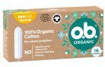 H&uuml;gieenilised tampoonid O.B. Organic, Normal, 16 tk