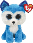 Pehme m&auml;nguasi TY Prince Husky, sinine v./valge v., 15 cm