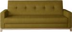 Diivan Selene Monolith 48, kollane v., 87 x 216 cm x 93 cm