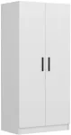 Riidekapp Kalune Design Kale 190, valge v., 52 cm x 90 cm x 190 cm