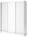 Riidekapp Biancco III, valge v., 180 cm x 220 cm x 60 cm