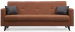 Diivanvoodi Hanah Home Polya 3-Seat, vask v., 75 x 205 cm x 86 cm