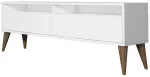 TV-laud Kalune Design Best 2, valge v., 150 cm x 50 cm x 30 cm