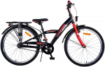 Laste jalgratas, linna- Volare Thombike, must/punane, 24"