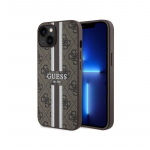 Telefoni &uuml;mbris Guess GUHMP14SP4RPSW, Apple iPhone 14, pruun v.