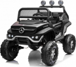 Laste elektriauto Ramiz Mercedes Benz Unimog, must v.